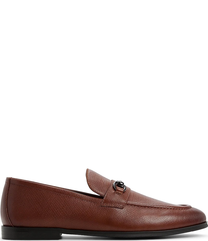 ALDO Men's Traveller Leather Bit Buckle Loafers