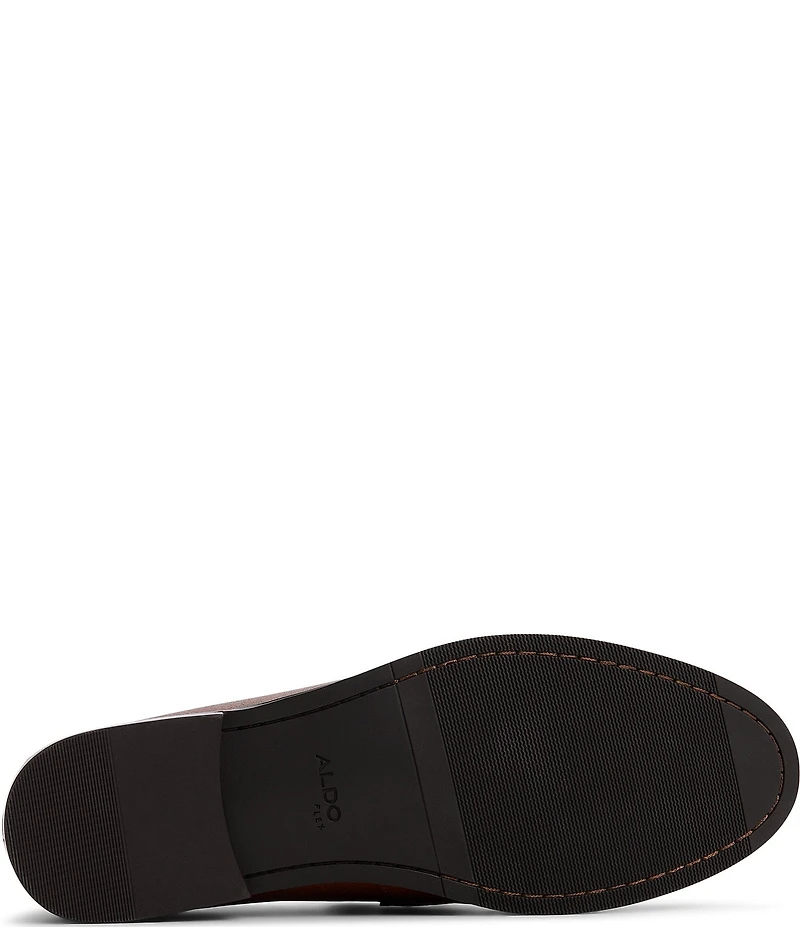 ALDO Men's Traveller Leather Bit Buckle Loafers