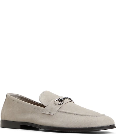 ALDO Men's Traveller Suede Bit Buckle Dress Loafers