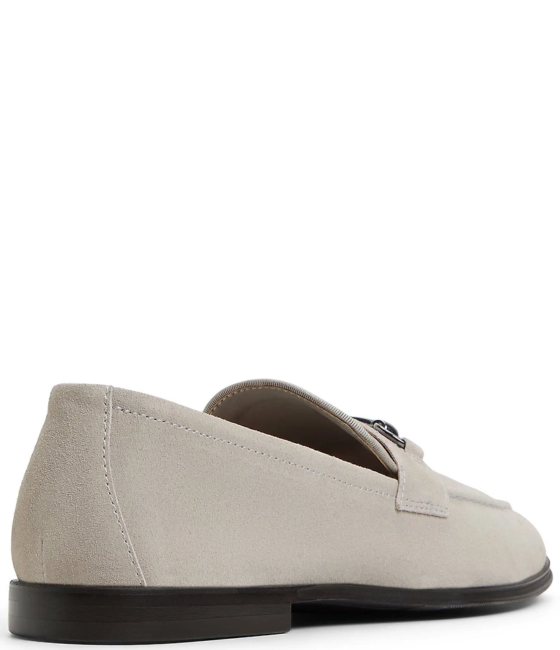 ALDO Men's Traveller Suede Bit Buckle Dress Loafers