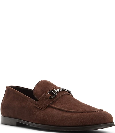ALDO Men's Traveller Suede Bit Buckle Loafers
