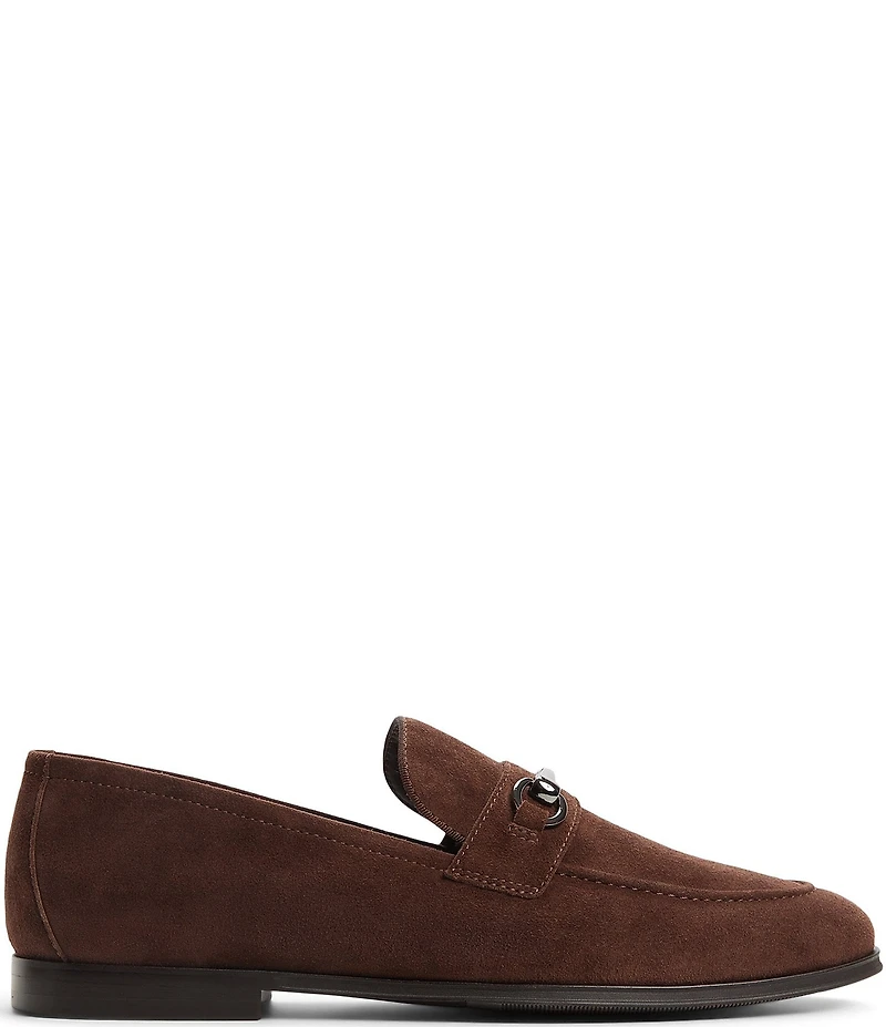 ALDO Men's Traveller Suede Bit Buckle Loafers