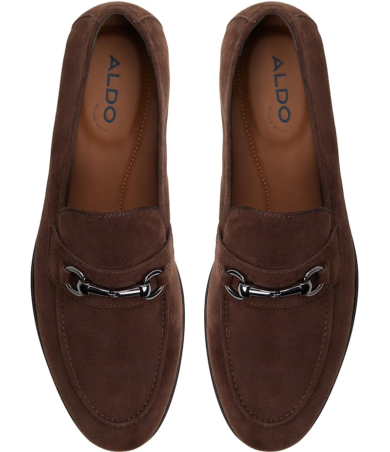 ALDO Men's Traveller Suede Bit Buckle Loafers