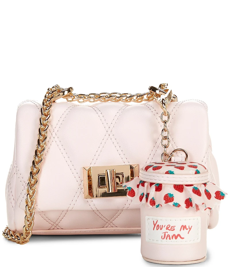 ALDO Miaberryy Small Turn Lock Jam Bag Charm Crossbody Bag