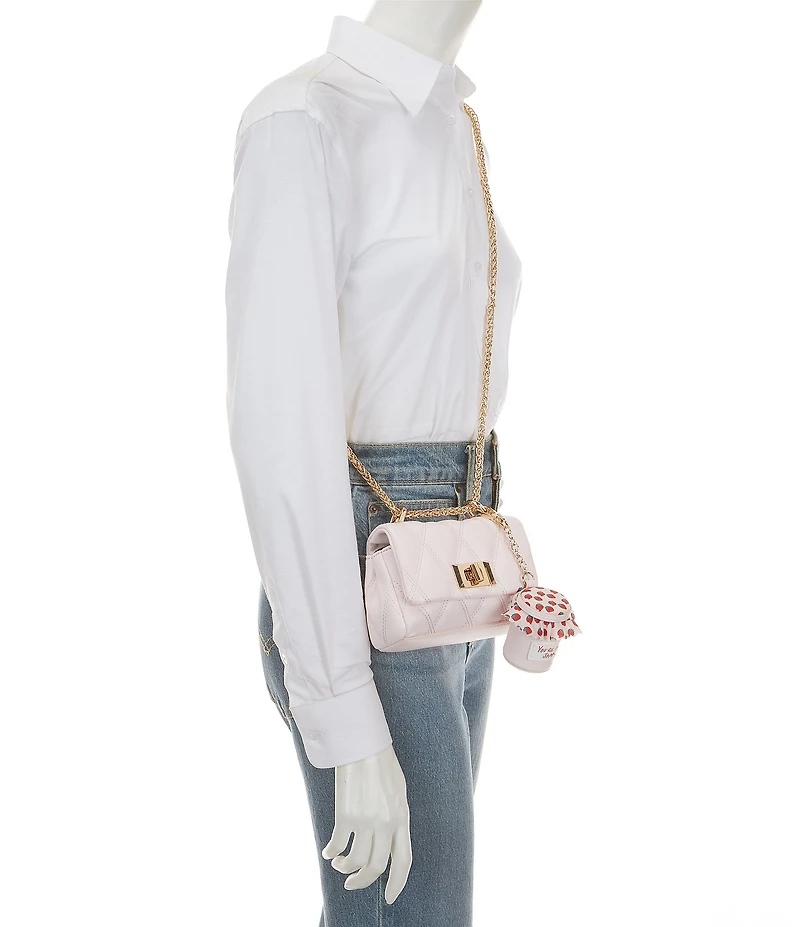 ALDO Miaberryy Small Turn Lock Jam Bag Charm Crossbody Bag