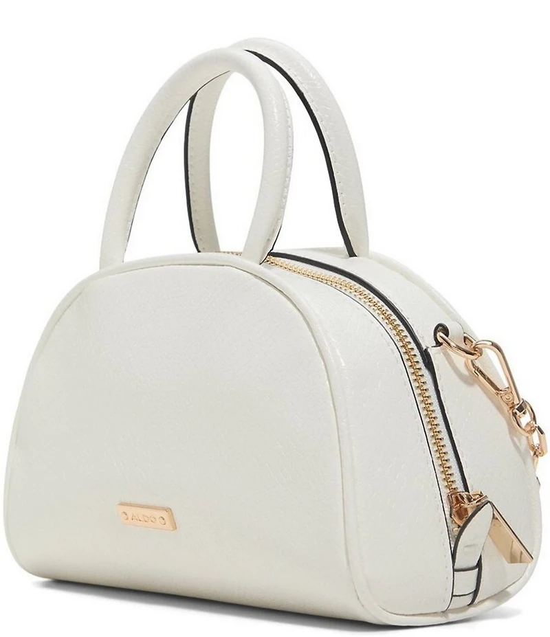 ALDO Michellie Pearl Floral Top Handle Chain Satchel Bag