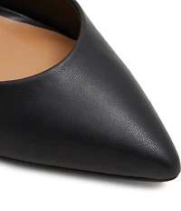 ALDO Milley Leather Ankle Strap Block Heel Pumps
