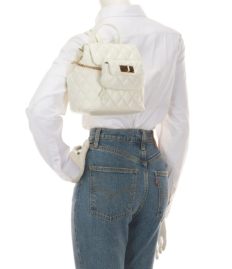 ALDO Ocaeli Quilted Chain Backpack