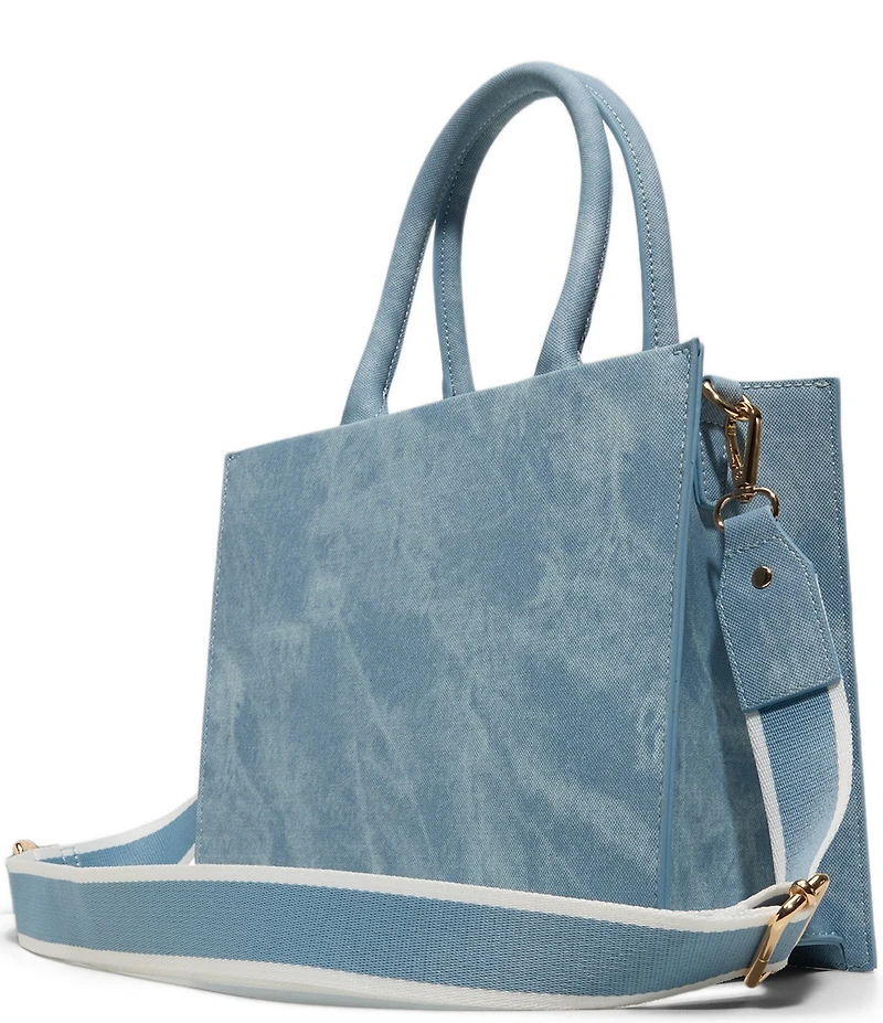 ALDO Paradise Denim Embellished Tote Bag