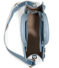 ALDO Paradise Denim Embellished Tote Bag