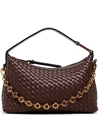 ALDO Paxtoni Woven Chain Charm Shoulder Bag