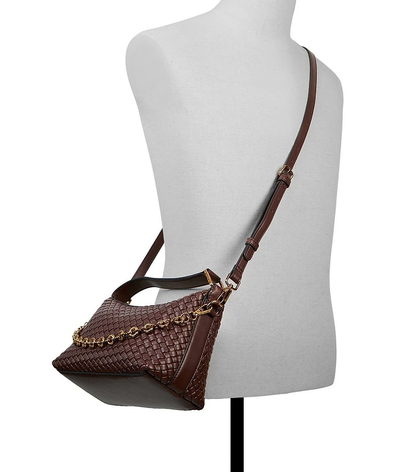 ALDO Paxtoni Woven Chain Charm Shoulder Bag