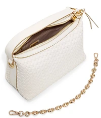 ALDO Paxtoni Woven Chain Charm Shoulder Bag