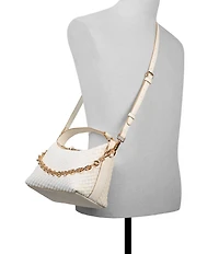 ALDO Paxtoni Woven Chain Charm Shoulder Bag