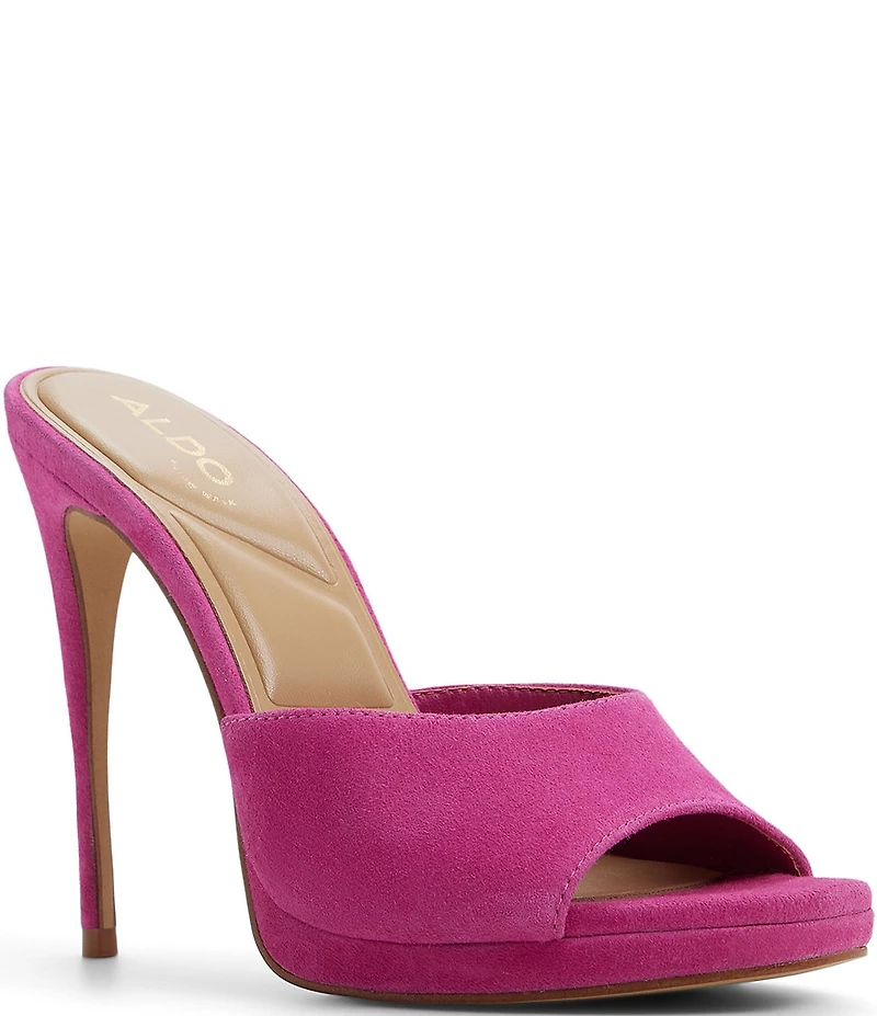 ALDO Rivieraa Suede Dress Slide Sandals