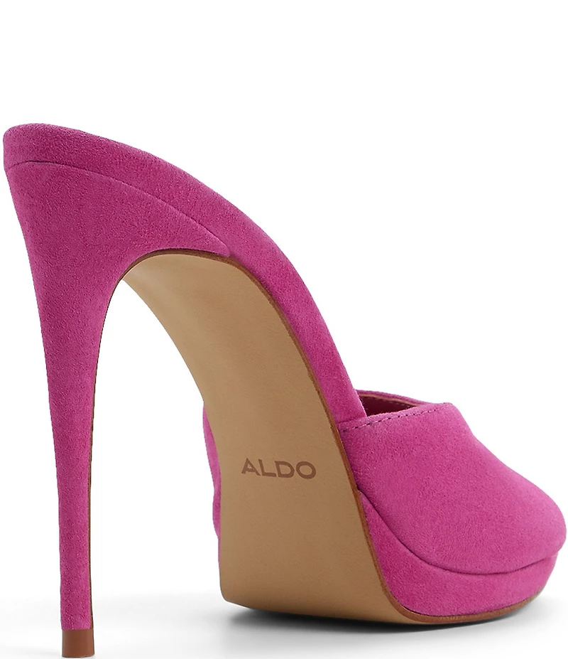 ALDO Rivieraa Suede Dress Slide Sandals
