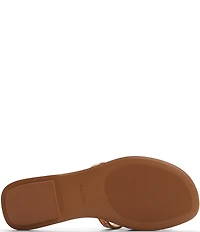 ALDO Rosemaryy Rainbow Raffia Slide Sandals