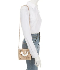 ALDO Seashellminiix Resort Straw Satchel Top Handle Bag