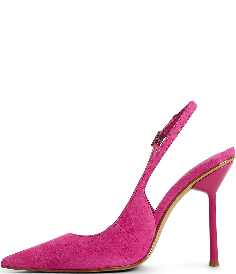 ALDO Serrah Suede Pointed Toe Slingback Pumps