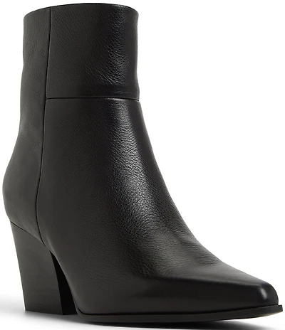 ALDO Shanah Leather Pointed Toe Booties