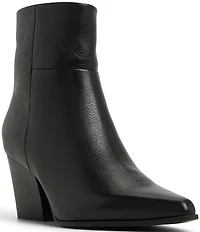 ALDO Shanah Leather Pointed Toe Booties