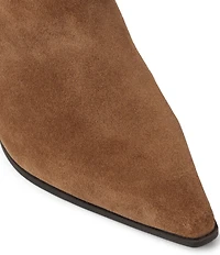 ALDO Shanah Suede Fringed Snip Toe Booties