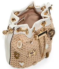 ALDO Shellinax Crochet Seashell Bucket Bag
