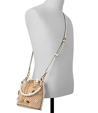 ALDO Shellinax Crochet Seashell Bucket Bag