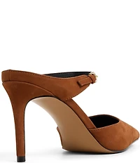 ALDO Sidnney Suede Buckle Strap Dress Mules