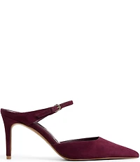 ALDO Sidnney Suede Buckle Strap Dress Mules