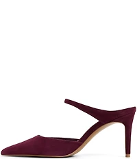 ALDO Sidnney Suede Buckle Strap Dress Mules