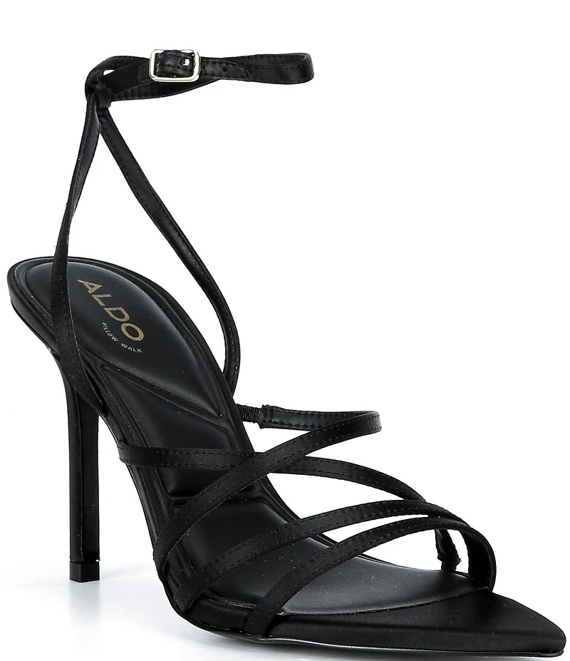 ALDO Solania Satin Strappy Dress Sandals