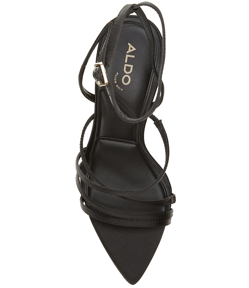 ALDO Solania Satin Strappy Dress Sandals