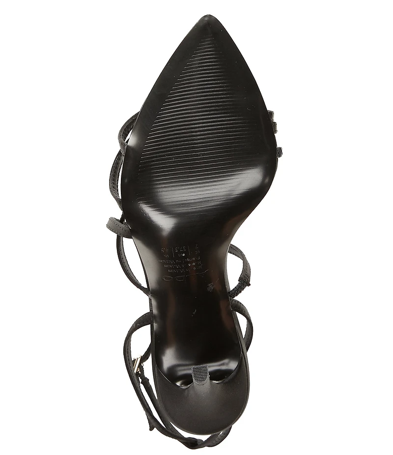 ALDO Solania Satin Strappy Dress Sandals