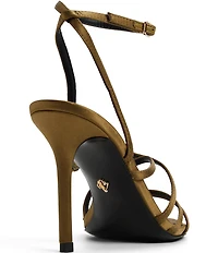 ALDO Solania Satin Strappy Pointed Toe Dress Sandals