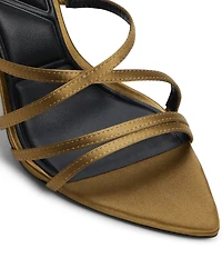 ALDO Solania Satin Strappy Pointed Toe Dress Sandals