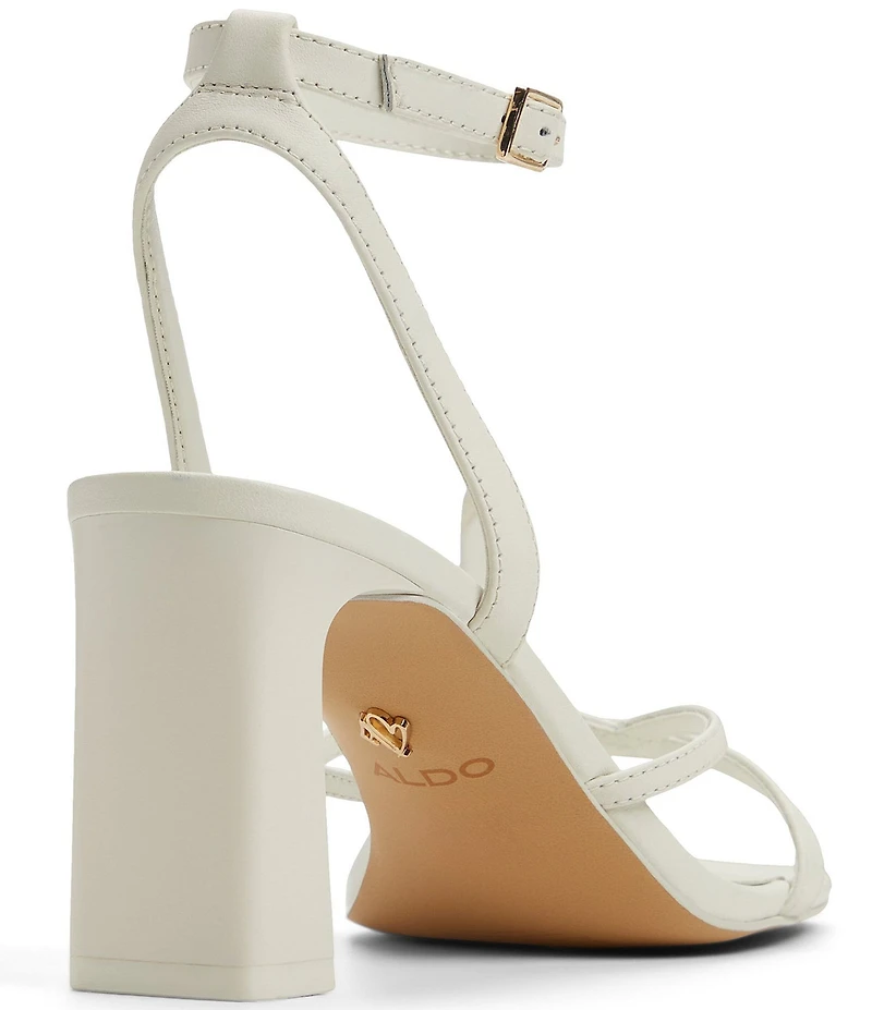 ALDO Stellare Leather Ankle Strap Dress Sandals