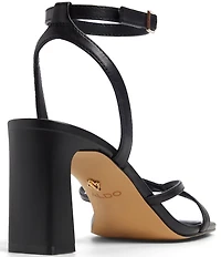 ALDO Stellare Leather Ankle Strap Dress Sandals