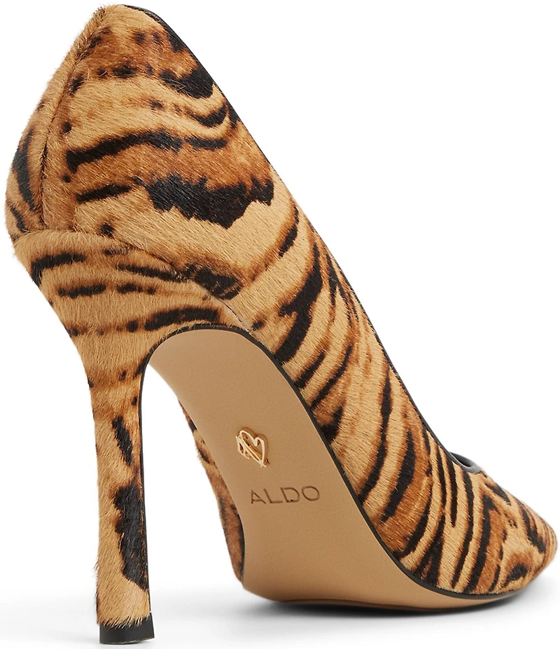 ALDO Stessy 3.0 Tiger Print Calf Hair Pointed Toe Pumps