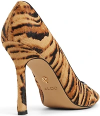 ALDO Stessy 3.0 Tiger Print Calf Hair Pointed Toe Pumps
