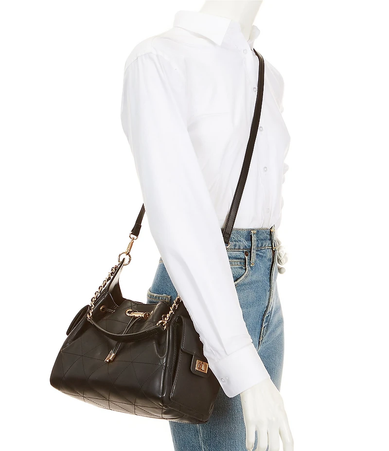 ALDO Stilaax Medium Drawstring Shoulder Bucket Bag