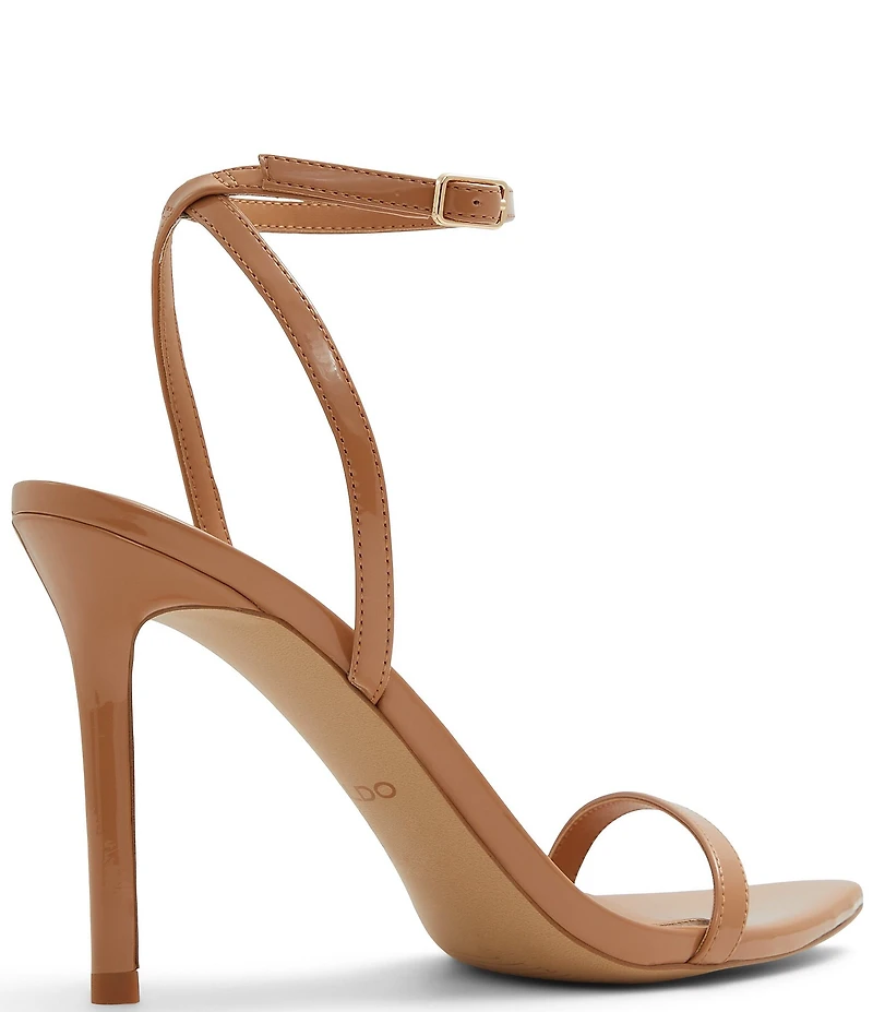 ALDO Tulipa Patent Dress Stiletto Sandals