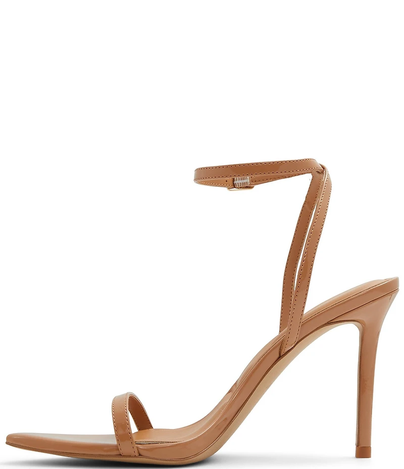 ALDO Tulipa Patent Dress Stiletto Sandals