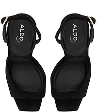 ALDO Valentyna Suede Ankle Strap Dress Sandals