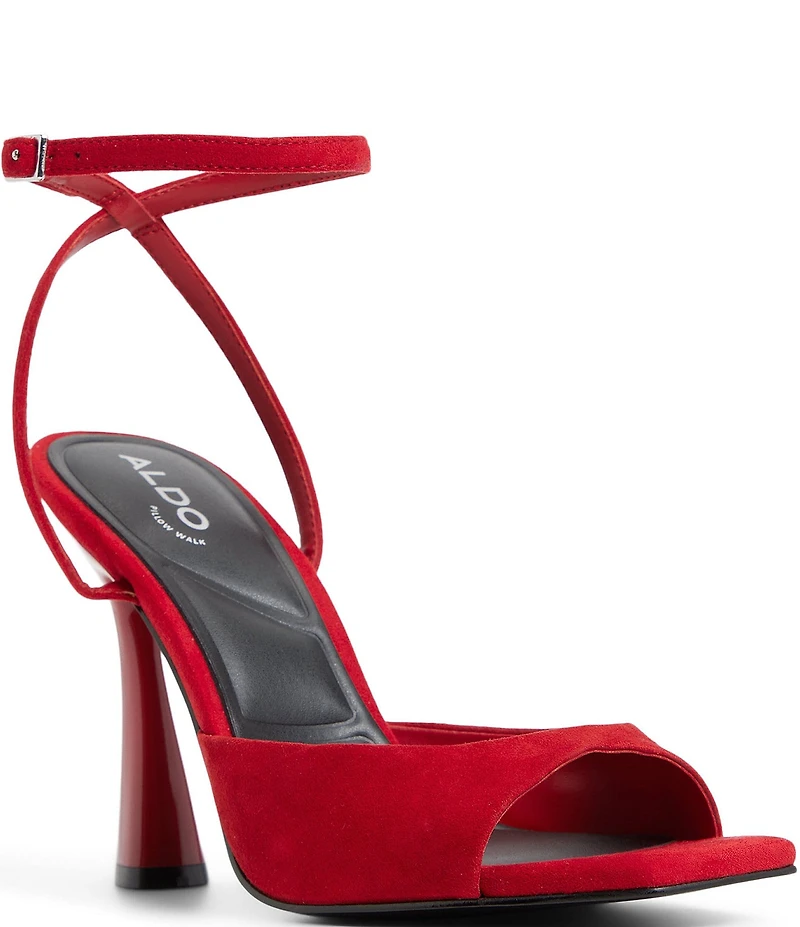 ALDO Valentyna Suede Ankle Strap Dress Sandals