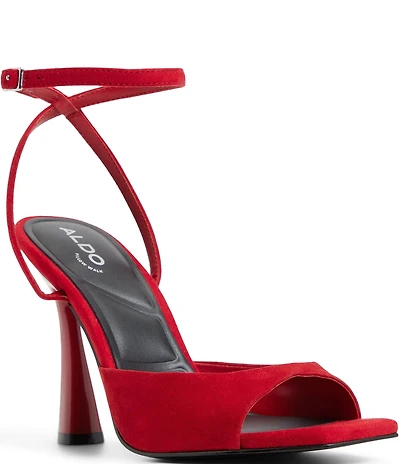 ALDO Valentyna Suede Ankle Strap Dress Sandals