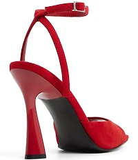 ALDO Valentyna Suede Ankle Strap Dress Sandals