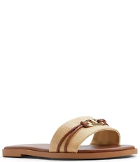 ALDO Vasia Woven Hardware Strap Flat Slides