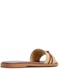 ALDO Vasia Woven Hardware Strap Flat Slides
