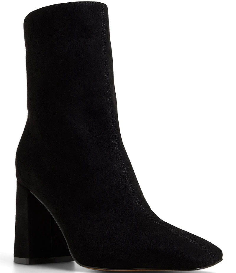 ALDO Vellamo Microfiber Block Heel Dress Booties